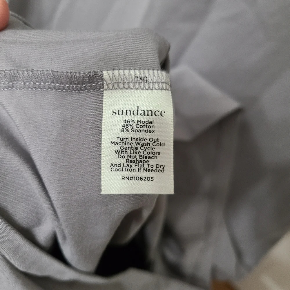 NWOT Sundance Journeys Joy Front Knot Dress Size XSmall in Titanium Color - Picture 8 of 8